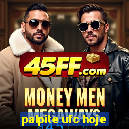palpite ufc hoje